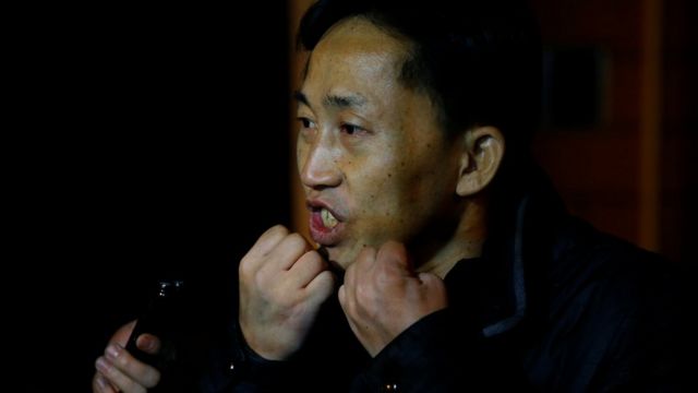 Рі Чен Чол звернувся до журналістів перед посольством КНДР у Пекіні