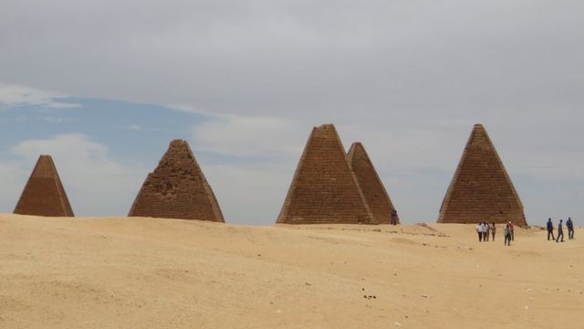 Pirâmides do Reino Kush, no Sudão