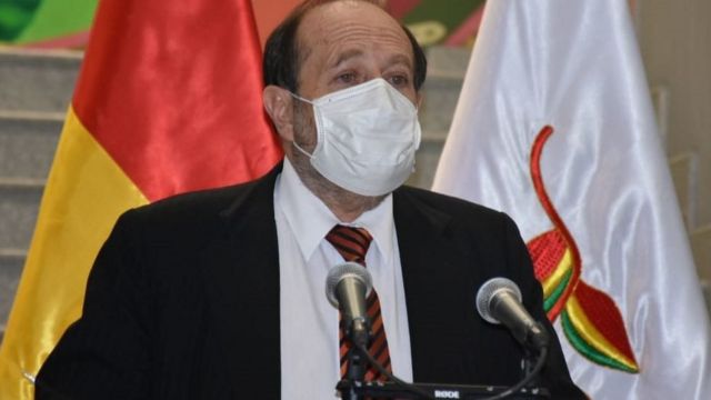 Marcelo Navajas es el segundo ministro de Salud desde que comenzó el gobierno transitorio de Áñez.
