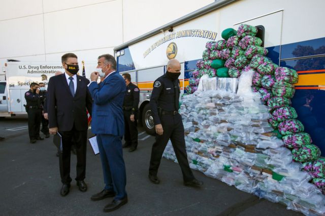 Incautación de droga en EEUU