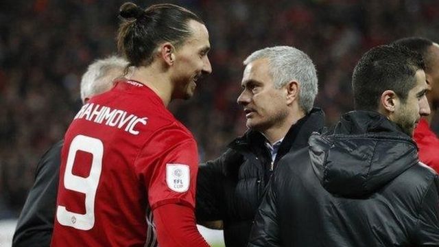Ibrahimovic da Mourinho