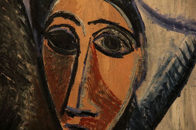 Buste de femme ou marin, Pablo Picasso, 1907.