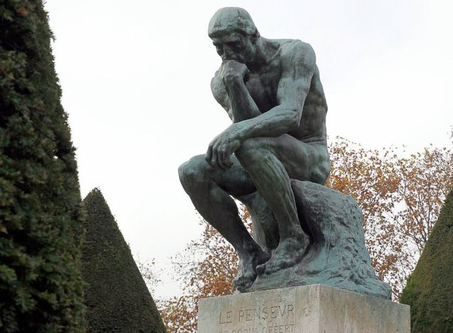 'The Thinker' by Rodin