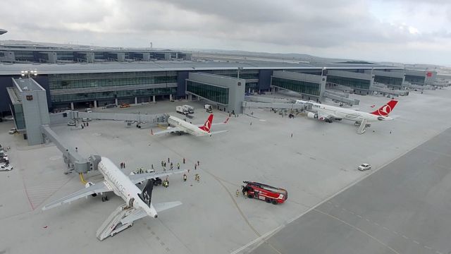 İstanbul Hava Limanı, Türkiyə, Yeni hava limanı, Azərbaycan