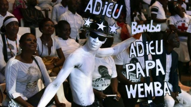 I Abidjan muri Cote d'ivoire aho yaguye arimo kuririmba haraye habaye igitaramo mu ijoro cyo kumwibuka