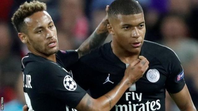 Neymar na Mbappe