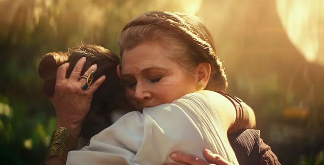Carrie Fisher, Daisy Ridley