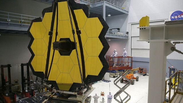 The James Webb Telescope will be launched from Kourou aboard an Ariane 5 rocket.
