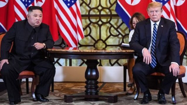 Kim Jong un ve Donald Trump