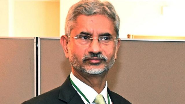 विदेश मंत्री एस जयशंकर
