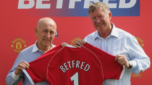 Fred Done y Sir Alex Ferguson