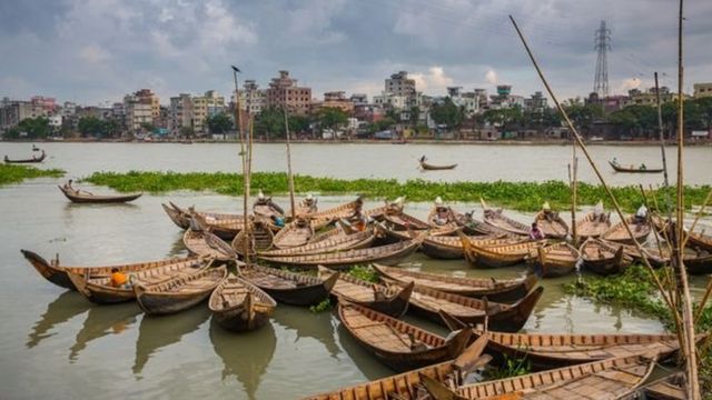 غمرت مياه الفيضانات نحو 40 في المئة من مساحة بنغلاديش في عام 2020