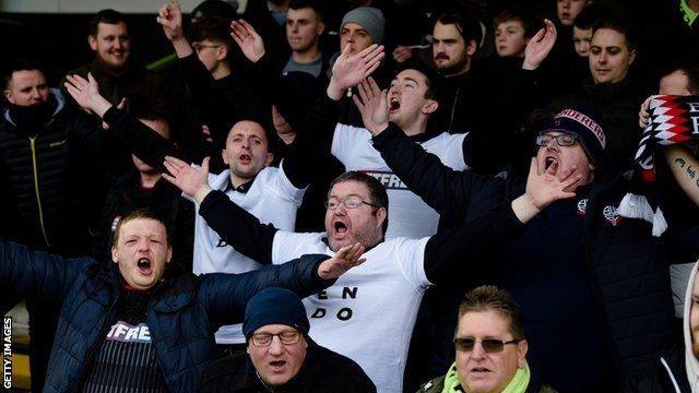 Bolton Wanderers: Why chose to protest prior to West Bromwich Albion fixture - BBC Sport