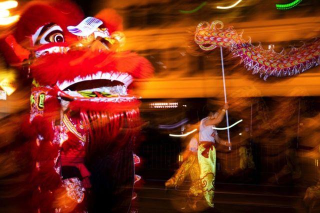 احتفالات رأس السنة الصينية في سان فرانسيسكو عام 2022