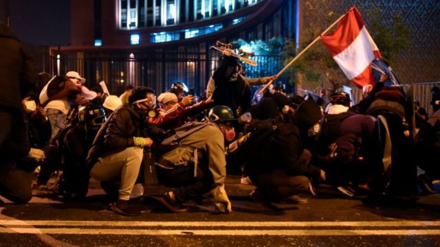 Manifestaciones en Lima, 14 de noviembre de 2020