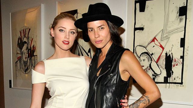 Amber Heard y Tasya van Ree