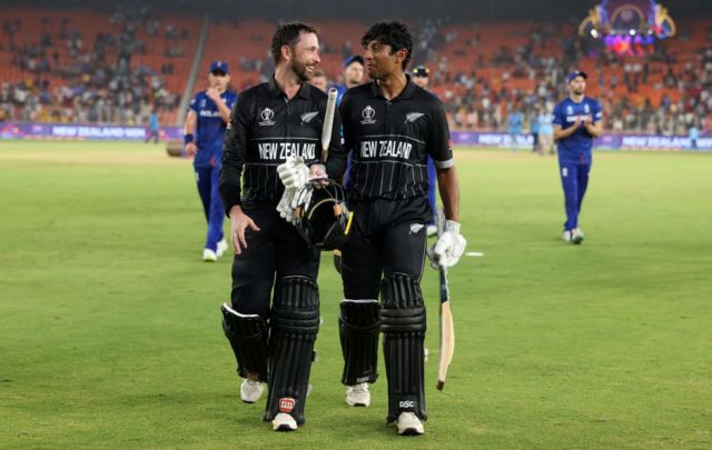 ஐ.சி.சி கிரிக்கெட் உலகக்கோப்பை, இங்கிலாந்து, நியூசிலாந்து, ரச்சின், கான்வே