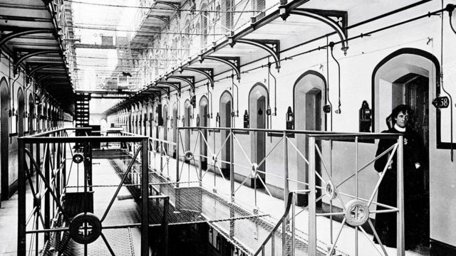 Londra Müzesi'nden Holloway Hapishanesi görüntüsü