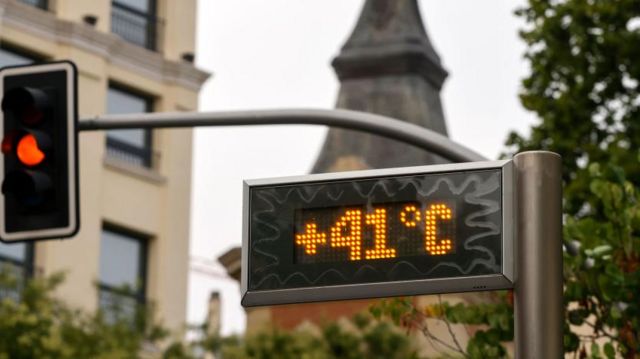 Temperatura, España