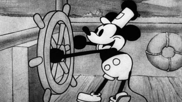 Desenho original do Mickey