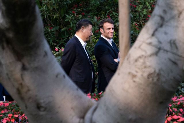 Ông Macron và ông Tập Cận Bình