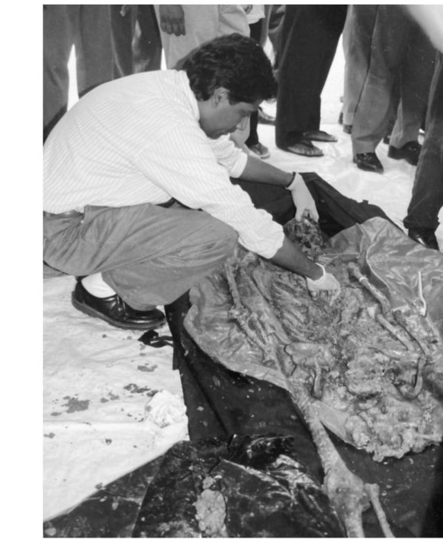 மனிதப் புதைக்குழி, இலங்கை, அகழாய்வு