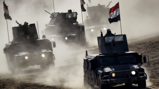 Наступление иракских войск на Мосул