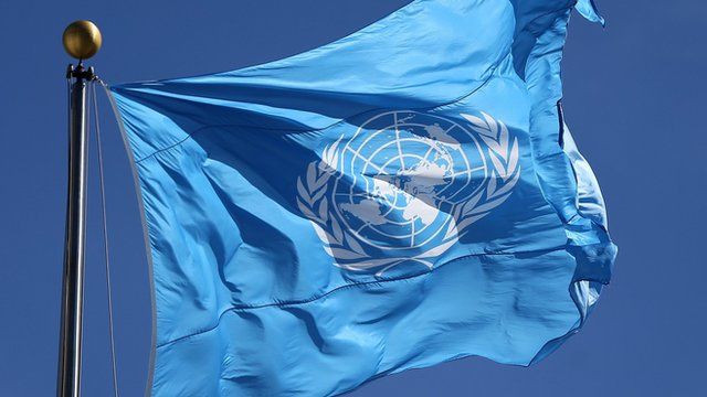 United Nations flag