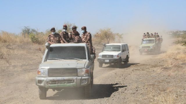 (أرشيف) قوات سودانية في منطقة الفشقة