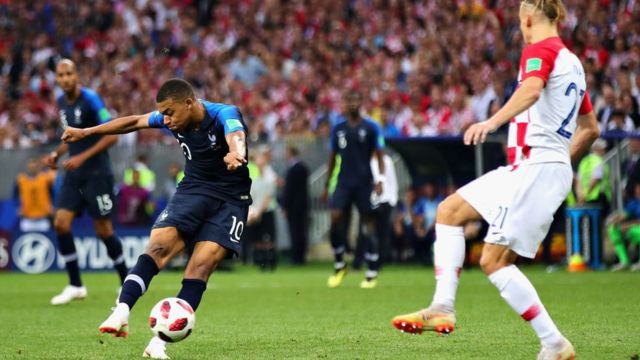 2018世界杯：法國4-2擊敗克羅地亞二度奪冠- BBC News 中文