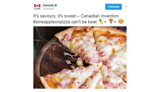 Pineapple on pizza may be divisive, but a new poll finds most Canadians  like it