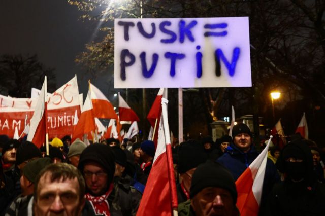 Польша протест