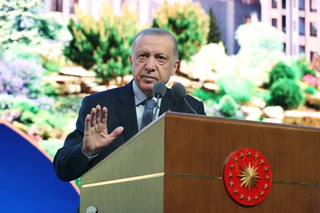 Erdoğan Toplu Konut töreninde konuşuyor