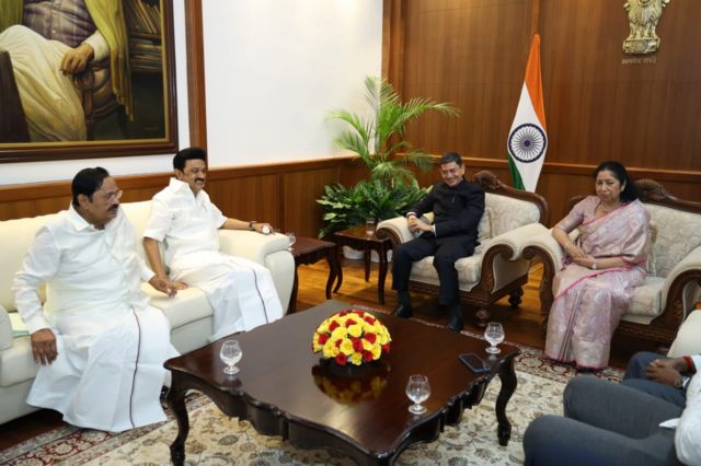 ஆளுநர் முதல்வர் சந்திப்பு