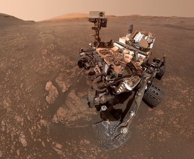 NASA rover Kjuriositi