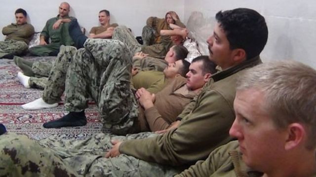 米政府、海軍兵10人の解放をイランに感謝