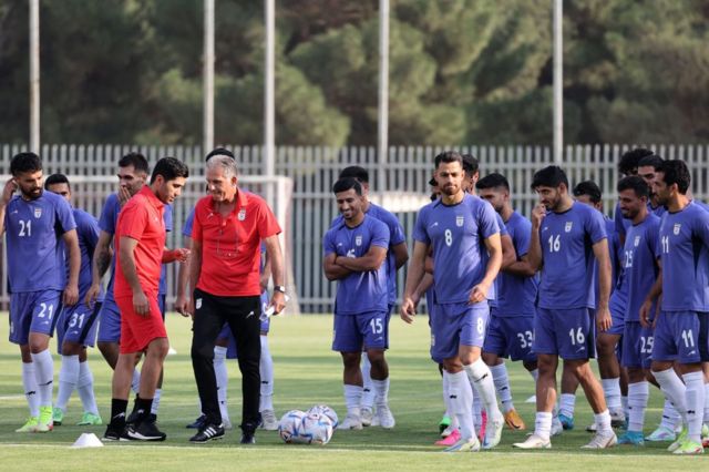 ایران ۱۰ روز دیگر نخستین بازی خود را در جام جهانی فوتبال در برابر تیم انگلیس انجام خواهد داد