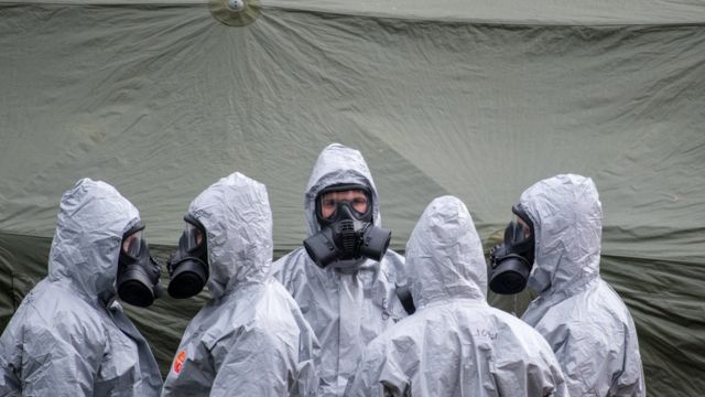 На місці події працювали військові хіміки
