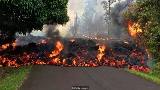 Keagungan Gunung Api Dalam Lukisan Vesuvius Dan Potret Letusan Kilauea Bbc News Indonesia