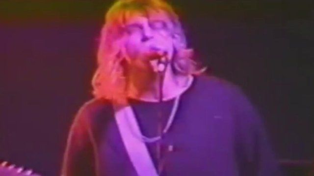 Nirvana performing at Rock City