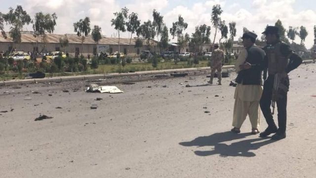 انفجار ماین مغناطیسی در قندهار جان فرمانده واکنش سریع پلیس قندهار و ۳ محافظ او را گرفت