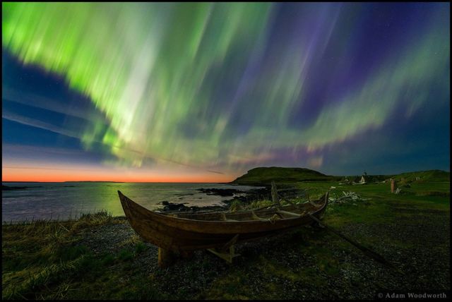 O vencedor na categoria Beleza foi Adam Woodworth, dos EUA, com essa foto tirada em Newfoundland, no Canadá.