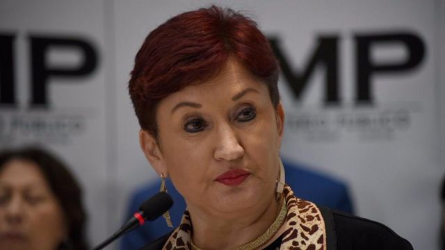 La fiscal Thelma Aldana solicitó a la Corte el trámite de antejuicio al presidente de Guatemala.