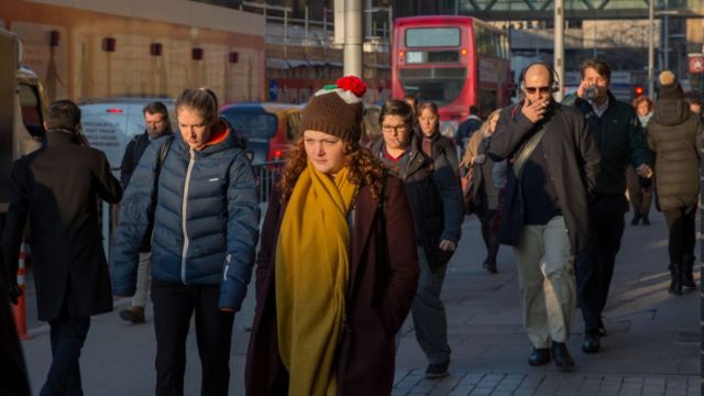 London commuters