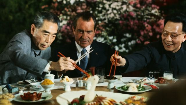 Chu Ân Lai và Richard Nixon