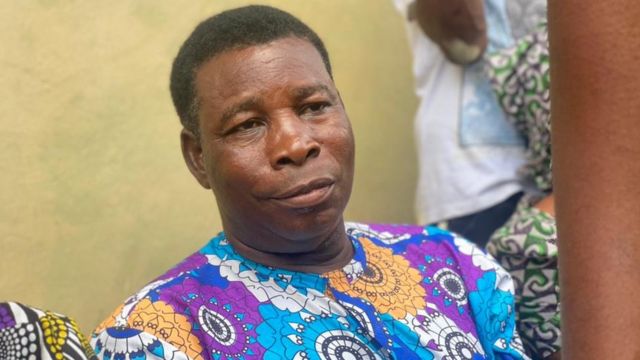 One of di Yoruba Nollywood actor wey show face for Baba Suwe burial