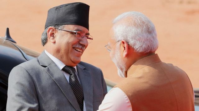 प्रचण्ड र मोदी