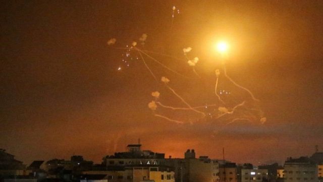 Demir Kubbe hava savunma sistemi ile Gazze'den atılan roketlerin önemli bir bölümü imha edildi.