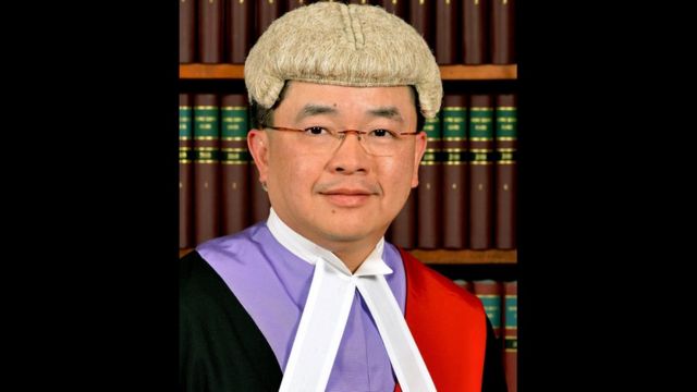 陳嘉信身兼《香港國安法》指定法官
