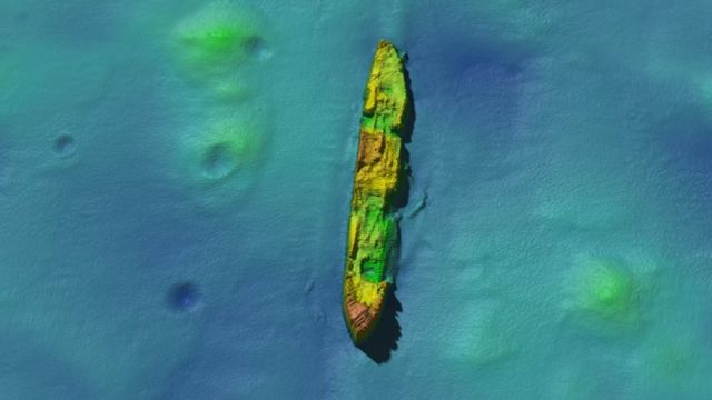 Ww1 Shipwrecks Pictured By Sonar Off Welsh Coast c News